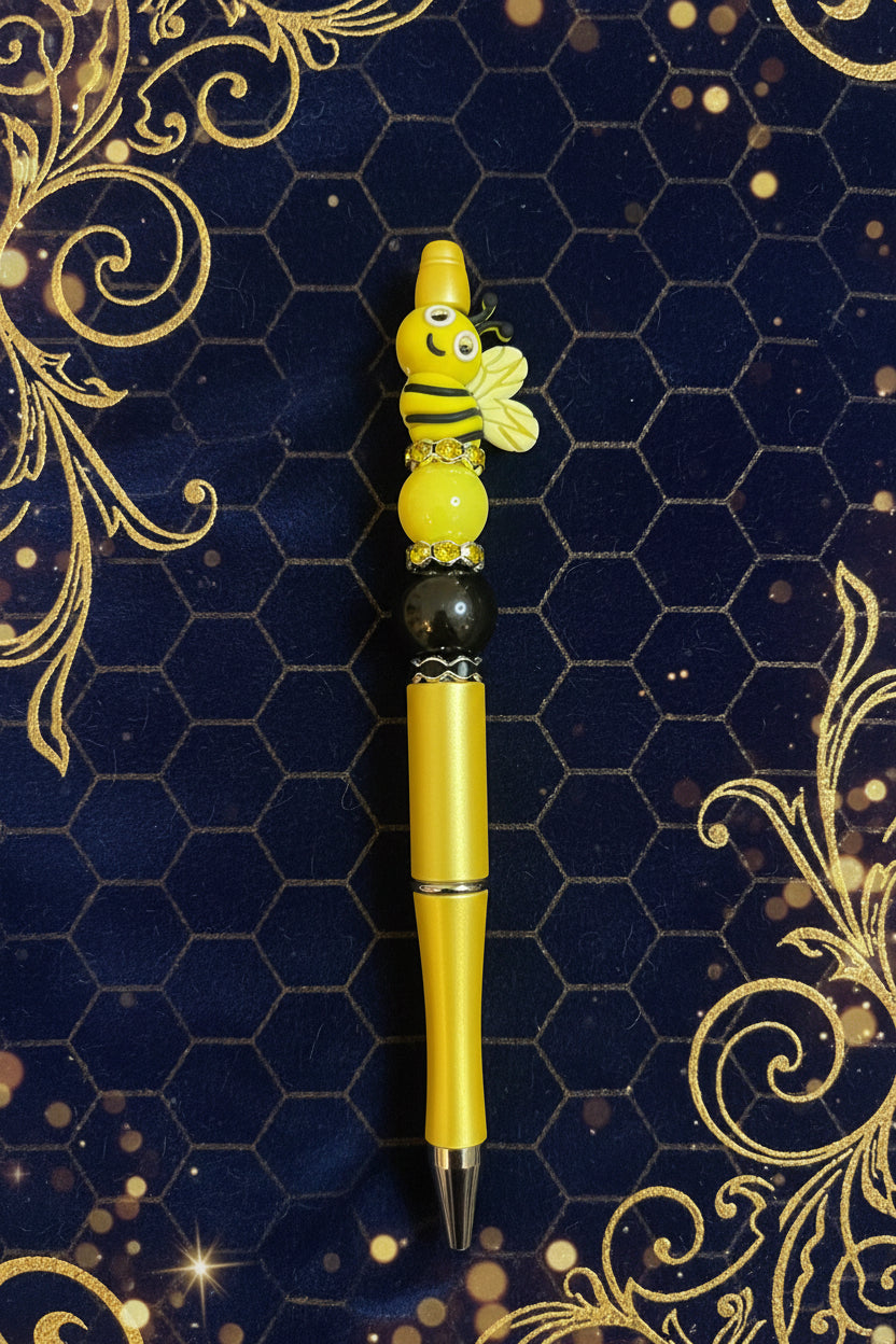 Live stream Beaded pen with character beads